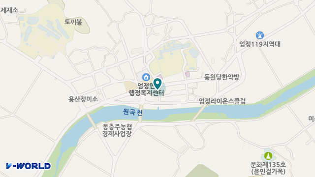 신명재가노인복지센터 위치 지도