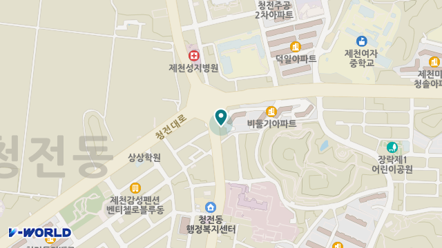제천시방문요양센터 위치 지도