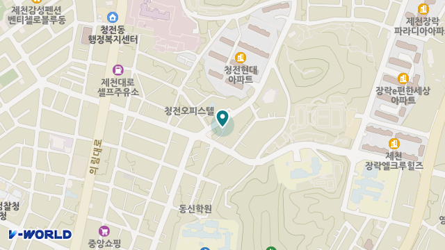 김남웅방문요양센터 위치 지도