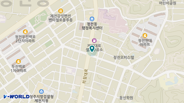 고마운재가복지센터 위치 지도