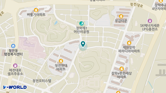 하람재가복지센터 위치 지도