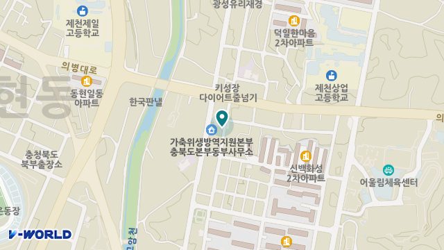 우리들재가복지센터 위치 지도