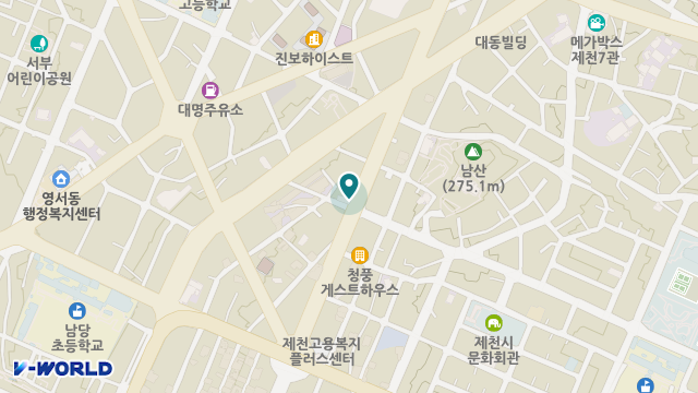 하은재가복지센터 위치 지도