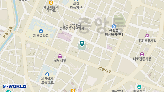 YWCA재가노인지원센터 위치 지도