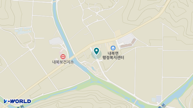 창리행복재가노인복지센터 위치 지도