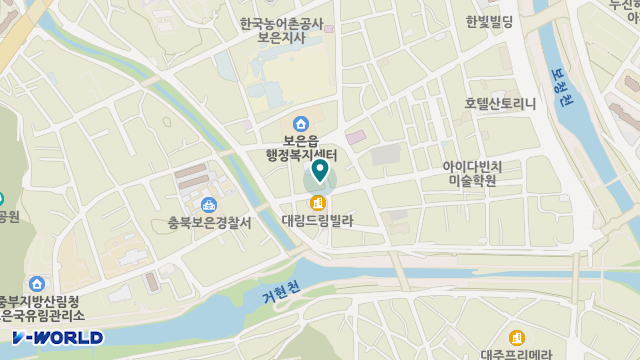 보은사랑 재가노인복지센터 위치 지도