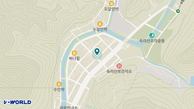 심청이 재가복지센터 위치 지도