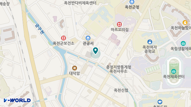 금강재가복지센터 위치 지도