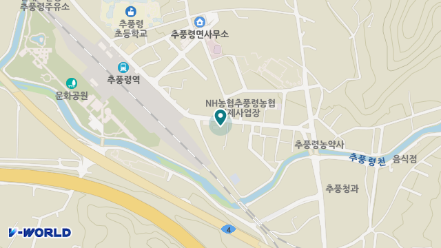 온우리재가복지센터 위치 지도