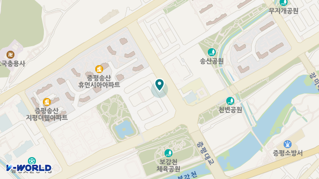 인삼골주간보호센터 위치 지도