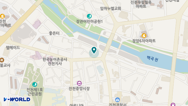 진천홍인 재가복지센터 위치 지도