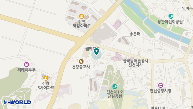 효성재가센터 위치 지도