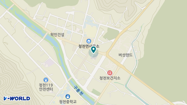 괴산방문요양센터 위치 지도