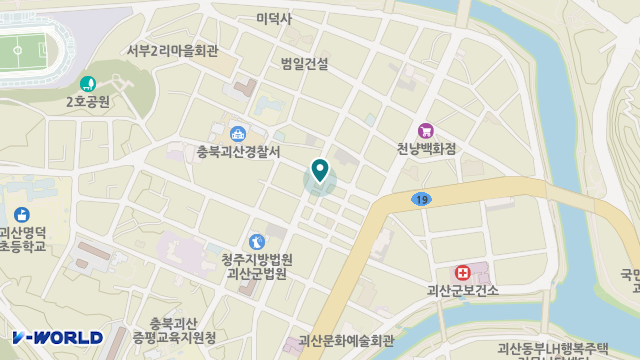 효재가복지센터 위치 지도