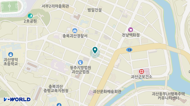 참조은재가복지센터 위치 지도