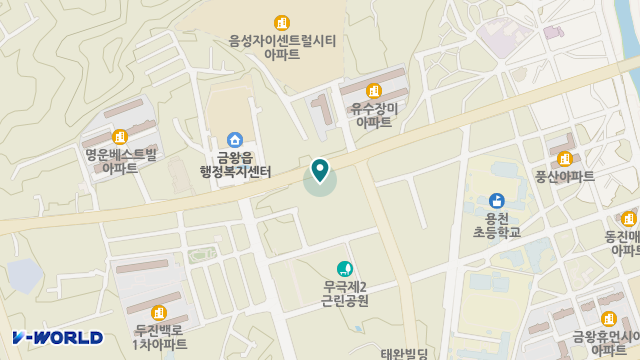 금왕늘봄노인주간보호센터 위치 지도