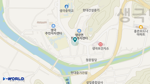 건강의료종합상사 위치 지도