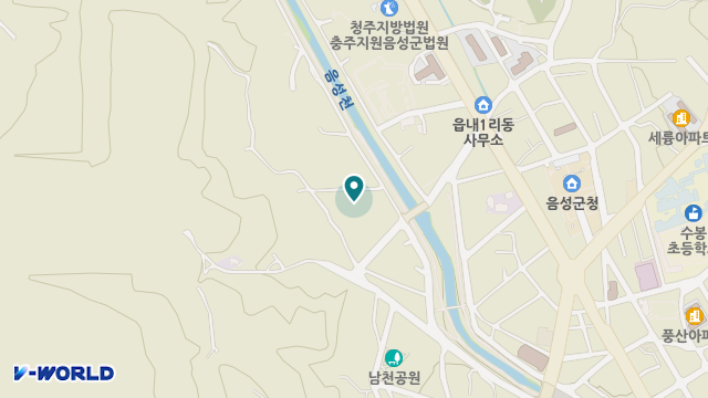 음성효심주간보호센터 위치 지도