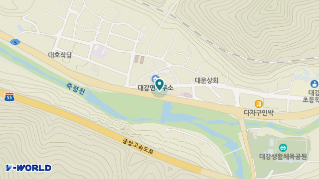 단양노인재가복지센터 위치 지도