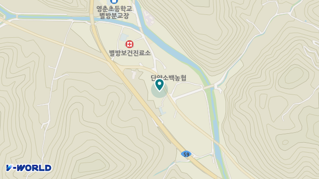 별방재가노인복지센터 위치 지도