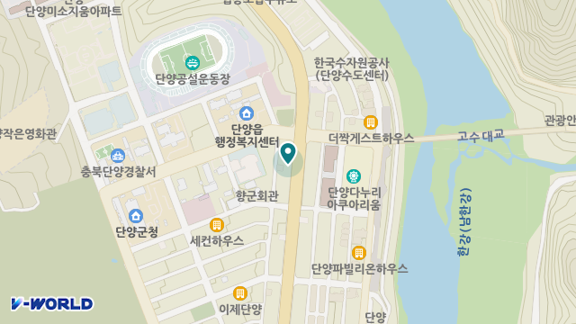단양의료기복지용구센터 위치 지도