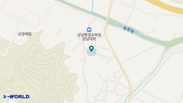 성남재가노인복지시설 위치 지도
