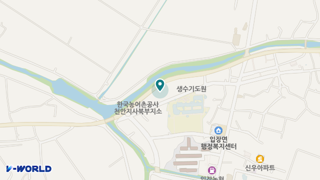 사랑방노인복지센터 위치 지도