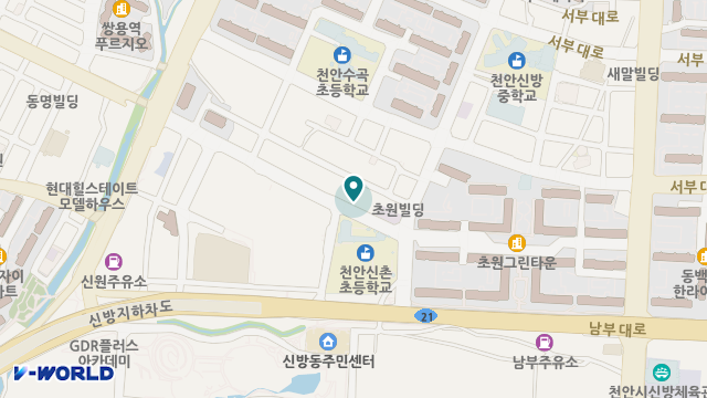 +사랑실천복지센터 위치 지도