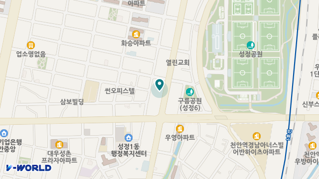 에덴재가복지센터 위치 지도