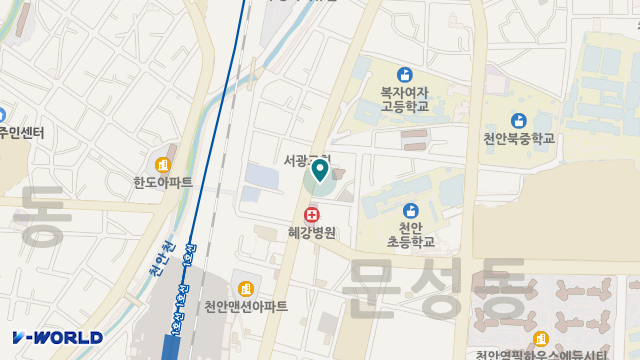 충남사회서비스원 충남동부돌봄센터 위치 지도