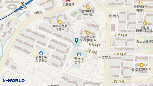 한빛방문요양복지센터 위치 지도