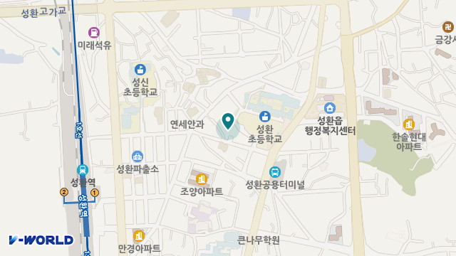 남서울노인주간보호센터 위치 지도