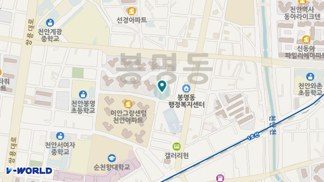 행복한재가복지센터 위치 지도