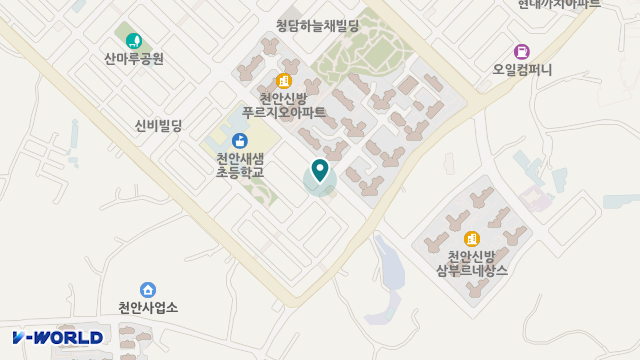 누리온재가복지센터 위치 지도