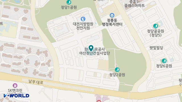 고은빛나재가센터 위치 지도