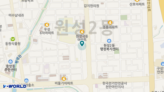 늘푸른청춘 노인복지센터 위치 지도