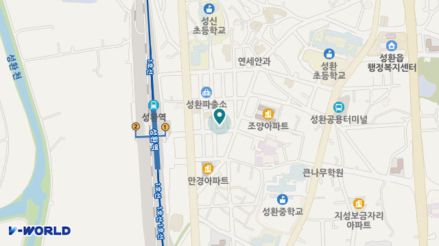 꽃보다노인주간보호센터 위치 지도