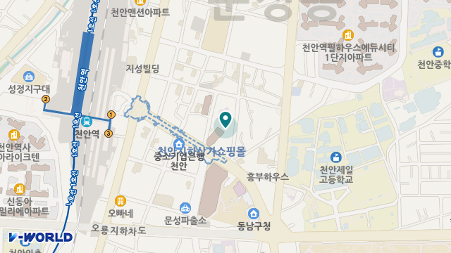 꿈터재가노인복지센터 위치 지도