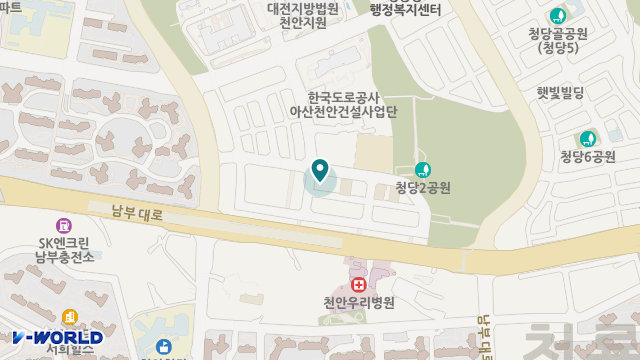 청당더봄노인주간보호센터 위치 지도