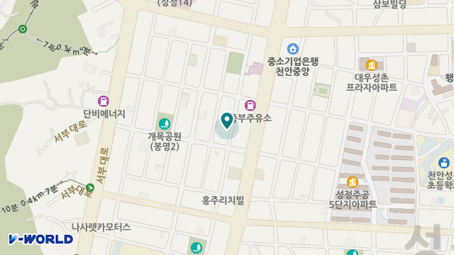 신나는재가복지센터 위치 지도