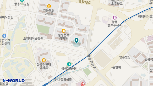 가가호재가복지센터 위치 지도