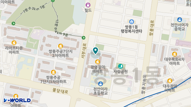 갈릴리 재가복지 센터 위치 지도