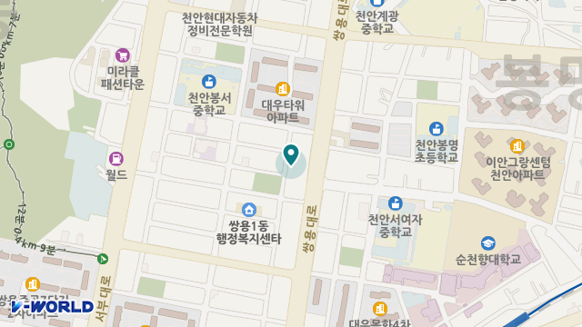 내고향재가노인복지센터 위치 지도