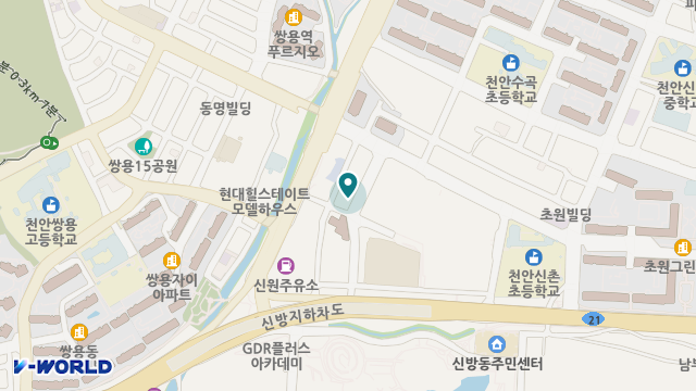 재가재활 실버나인 주간보호센터 위치 지도