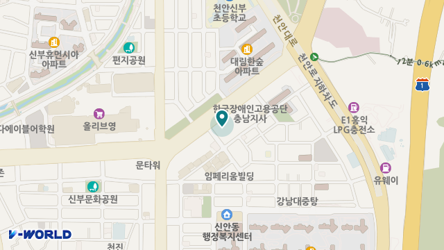 서리꽃시니어재가복지센터 위치 지도