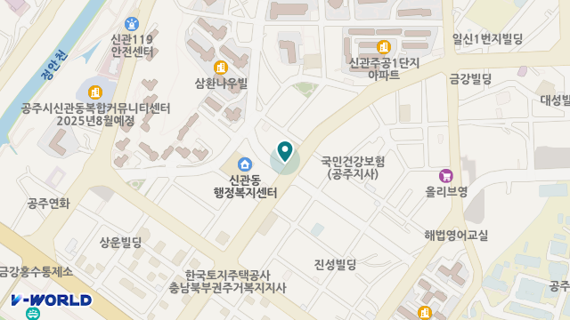 더조은노인요양센터 위치 지도