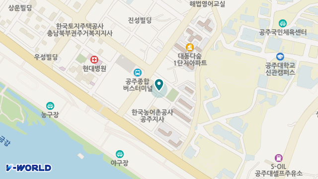 공주방문간호요양센터 위치 지도