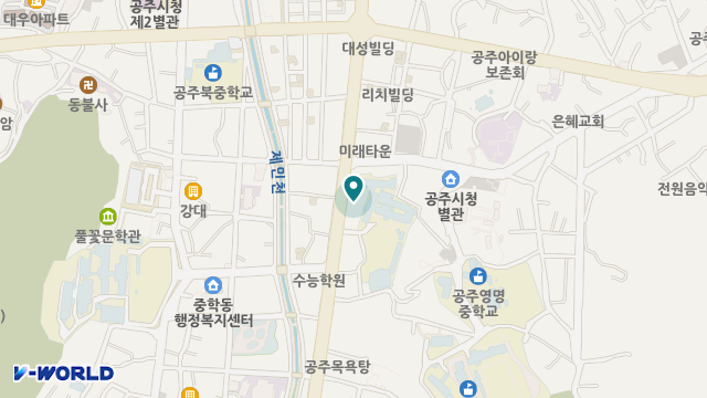 곰나루재가노인복지센터 위치 지도