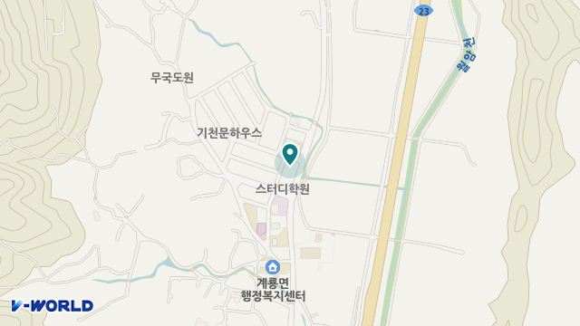 계룡재가방문요양센터 위치 지도