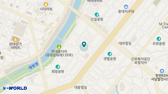 대천주야간보호센터 위치 지도